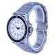Relógio masculino Armani Exchange aço inoxidável com mostrador branco quartzo AX1853