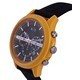 Armani Exchange Hampton Chronograph Silicon Black Dial Quartz AX2438 Men's Watch