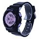 Relógio feminino Casio Baby-G Aurora Borealis analógico digital rosa mostrador Quartz BA-110PL-1A BA110PL-1 100M