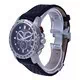 Relógio masculino Citizen Promaster MX cronógrafo mostrador preto Eco-Drive BL5570-01E 200M