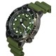 Relógio masculino Citizen Promaster Marine Eco-Drive Green Dial Diver's BN0157-11X 200M