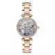 Relógio Coach Park Crystal com detalhes em tom ouro rosa quartzo em aço inoxidável 14503226 feminino