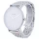 Relógio feminino de quartzo de aço inoxidável Cluse La Boheme CW0101201023