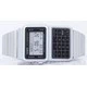 Reloj de hombre de acero inoxidable DBC-611-1DF DBC611-1DF de Casio Digital Data Bank en varios idiomas