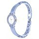 Citizen Acentos de cristal Acero inoxidable Esfera blanca Cuarzo EJ6134-50A.G Reloj para mujer