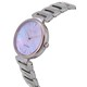 Reloj Citizen de nácar con esfera de dos tonos de acero inoxidable Eco-Drive EM0854-89Y para mujer