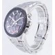 Casio Edifice EQS-920DB-1AV EQS920DB1-AV Solar Chronograph Men's Watch