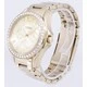 Fossil Riley Multifunction Gold Tone Crystal Dial ES3203 Women's Watch