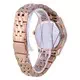 Fossil Scarlette Mini reloj de cuarzo de acero inoxidable en tono dorado rosa ES4898 para mujer