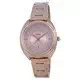 Fossil Gabby Crystal Accents Rose Gold Tone Stainless Steel Quartz ES5070 Women's Watch