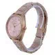 Fossil Gabby Crystal Accents Rose Gold Tone Stainless Steel Quartz ES5070 Women's Watch
