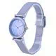 Fossil Carlie Mini Blue Mother Of Pearl Dial Stainless Steel Quartz ES5083 Women's Watch