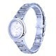 Relógio feminino Citizen Diamond Acentos Aço Inoxidável Prata Eco-Drive EX1120-53X.G
