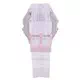 Reloj unisex Casio Youth Pink Resin Digital F-91WS-4 F91WS-4