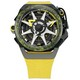 Mazzucato Rim Monza Reversible Chronograph Twin Dial Automatic F1-YWBLK Men's Watch