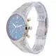 Fossil Neutra Blue Dial Stainless Steel Chronograph Quartz FS5706 Men's Watch
