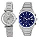 Fossil Analog Men's And Women's Watch Combo Set - FS5795 - ES4956