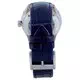 Relógio masculino Hamilton Jazzmaster automático mostrador azul H42535640