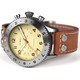 Hemel HFT20 cronógrafo GMT moldura marfim com mostrador Super-LumiNova quartzo HF4IV 100M relógio masculino