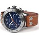 Hemel HFT20 Chronograph GMT Bezel Navy Blue With Super-LumiNova Dial Quartz HF4NA 100M Men's Watch