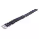 Ratio LS19 Black Leather Watch Strap 22mm
