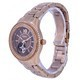 Reloj para mujer Fossil Stella Crystal Accents Open Heart Brown Dial Automatic ME3211