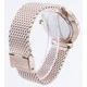 Michael Kors Pyper  Rose Gold Tone Stainless Steel Mesh Crystal Quartz MK4340 Women's Watch
