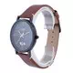 Casio Classic Analog Leather Quartz MTP-B100BL-1E MTPB100BL-1E Men's Watch