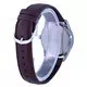 Casio Analog White Dial Leather Strap Quartz MTP-VD02L-7E MTPVD02L-7 Men's Watch