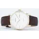 Citizen Automatic Leather White Dial NH8353-18A Men's Watch
