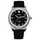 Nappey Renaissance Steel And Black Suede Automatic NY41-AD1M-3B1A 200M Unisex Watch