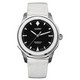Nappey Renaissance Steel And Black Suede Automatic NY41-AD1M-3B2A 200M Unisex Watch