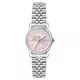 Trussardi T-Joy Crystal Accents Pink Dial Stainless Steel Quartz R2453150504 Women's Watch
