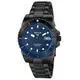 Setor 450 azul mate mostrador de aço inoxidável quartzo R3253276001 100M relógio masculino