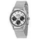 Setor 660 branco prata mostrador de aço inoxidável quartzo R3253517008 relógio masculino