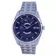 Relógio Orient Multi Ano Calendário Azul Mostrador Aço Inoxidável Automático RA-BA0003L10B Relógio Masculino