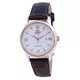 Orient Contemporary White dial Leather อัตโนมัติ RA-NR2004S10B Women's Watch