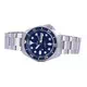 Relógio masculino Ratio FreeDiver com mostrador azul em aço inoxidável automático RTA102 200M