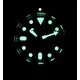 Ratio FreeDiver Green Dial Aço Inoxidável Automático RTA105 200M Relógio Masculino