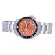 Ratio FreeDiver หน้าปัดสีส้ม Stainless Steel Automatic RTA114 200M Men's Watch