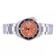Ratio FreeDiver Orange Dial Sapphire Crystal Stainless Steel Automatic RTB214 200M Men's Watch