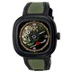 Sevenfriday T-Series Green Tiger Skeleton Dial Automatic T3/04 SF-T3-04 นาฬิกาข้อมือผู้ชาย