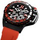 Mazzucato RIM Sub Orange And Black Skeleton Dial Automatic Dive SK3-OR 100M Men's Watch