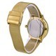 Reloj para mujer Skagen Freja con malla de acero inoxidable en tono dorado y cuarzo SKW1148 con set de regalo