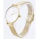 Skagen Anita Gold Tone Mesh Bracelet Crystallized SKW2150 Women's Watch