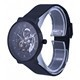 Skagen Ancher Skeleton Stainless Steel Mesh Black Dial Automatic SKW6784 Men's Watch