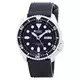 Seiko Automatic Diver's Black Leather SKX007J1-var-LS8 200M Men's Watch