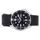 Seiko Automatic Diver's Black Leather SKX007J1-var-LS8 200M Men's Watch