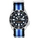 Relógio Masculino Seiko Black Dial Automatic Diver's SKX007J1-var-NATO20 200M