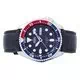 Seiko Automatic Diver's Black Leather SKX009J1-var-LS6 200M Men's Watch